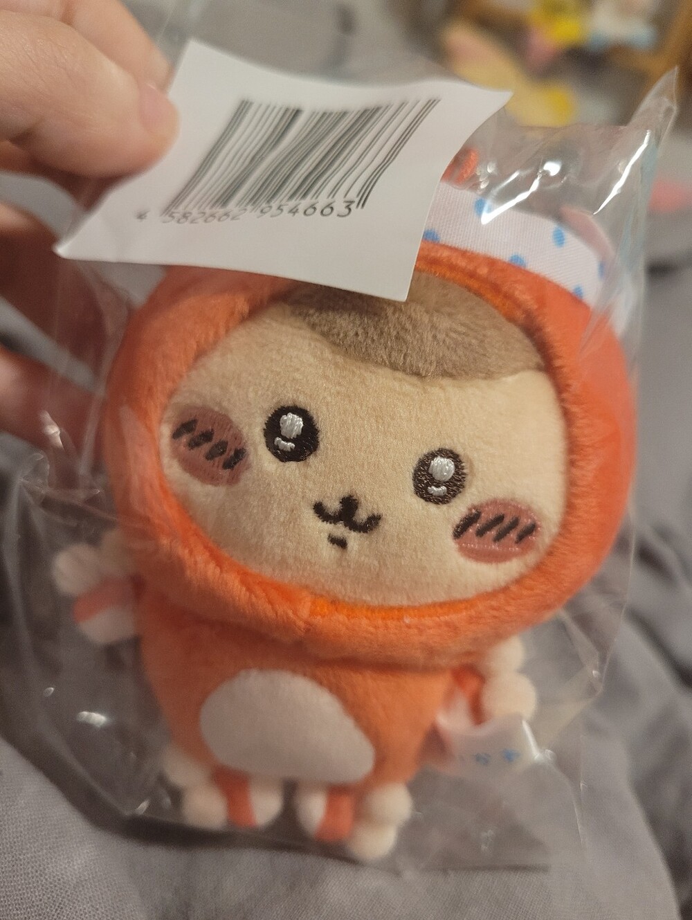 Chiikawa Kurimanju Octopus Keychain Plush Toy